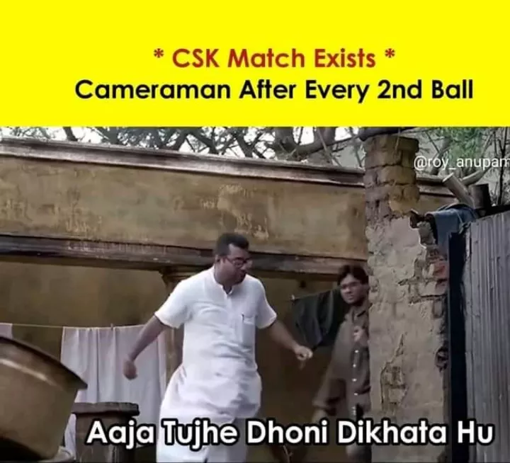 A tujhe Dhoni Dikhata hu 🤣😂