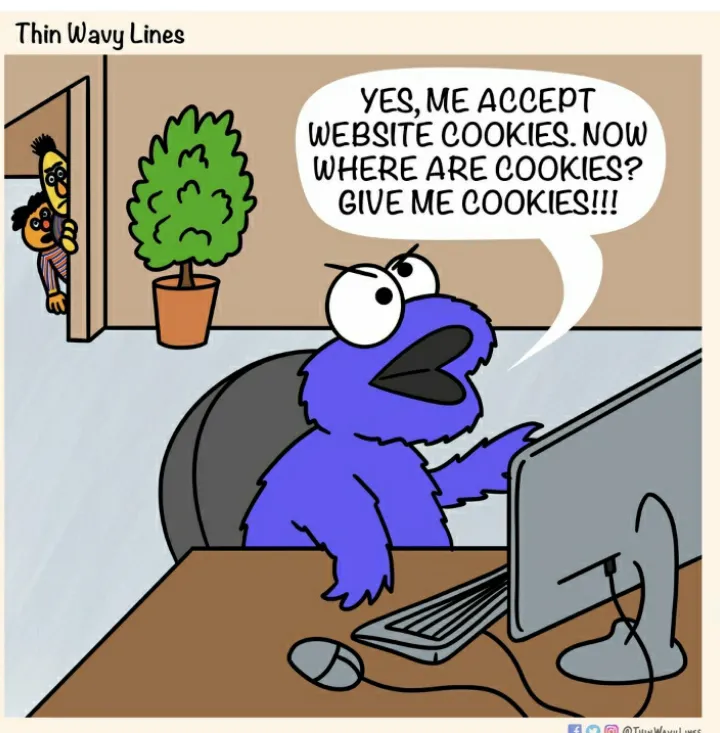 Accepting cookies