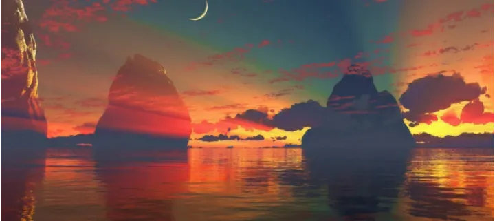 Amazing sunset