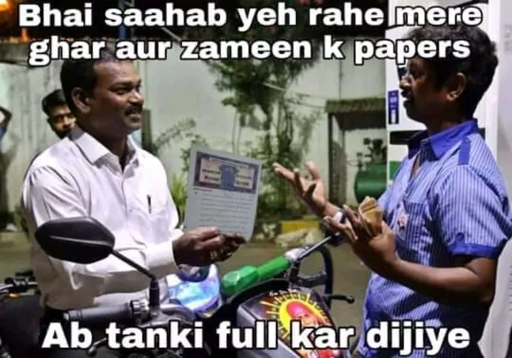 Are bhai ese ache din se bure din thik the