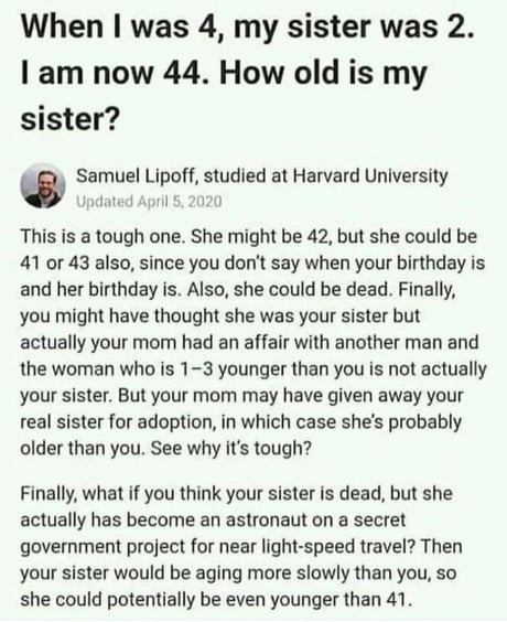 Classic case of overthinking