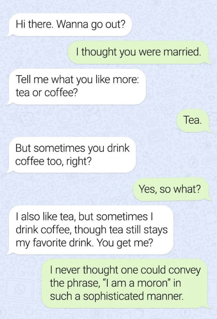 Coffee and tea