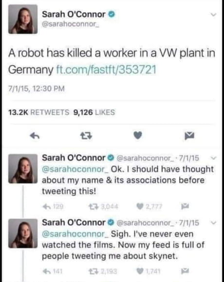 Consider your name first