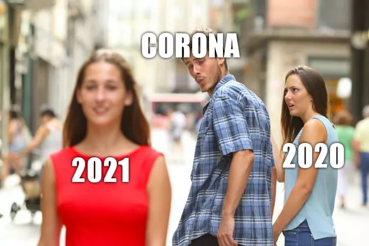 Corona follows trends as 2020  comes to end it start looking at 2021