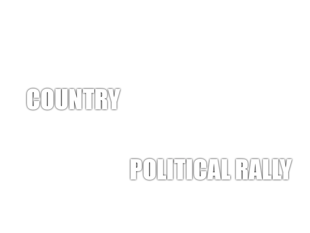 Country vs politics