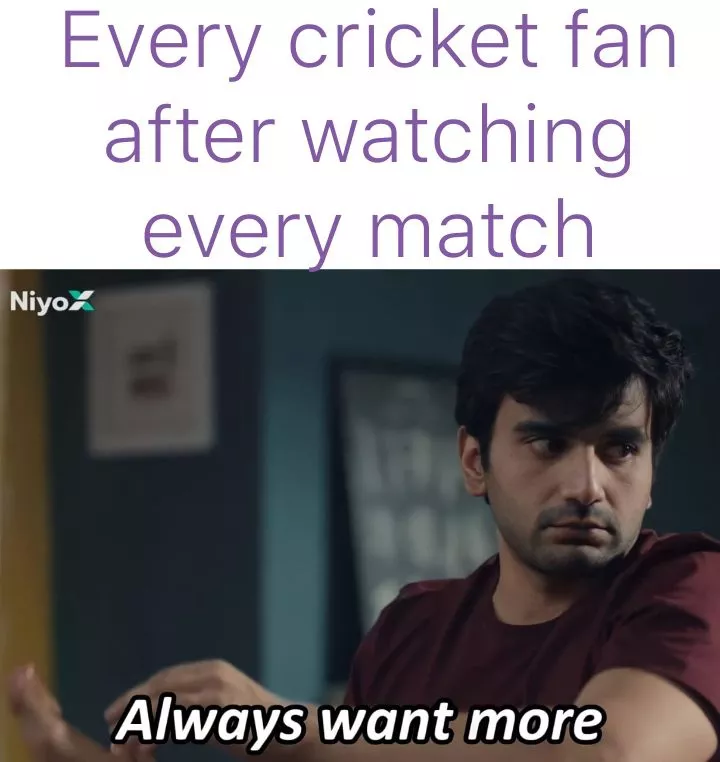 Cricket lovers.......