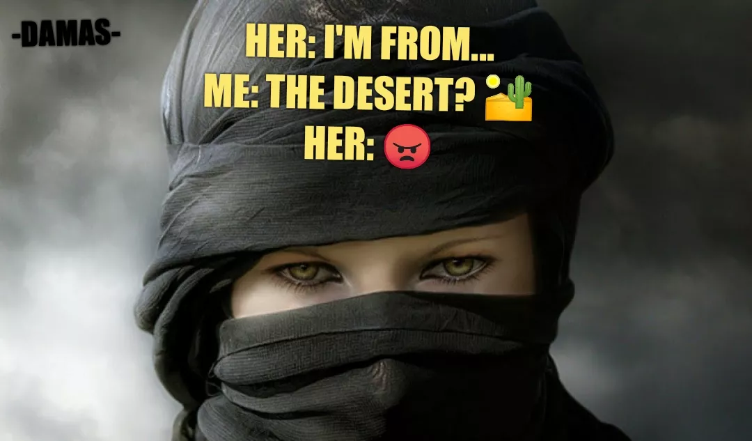 Cute arab with brown eyes