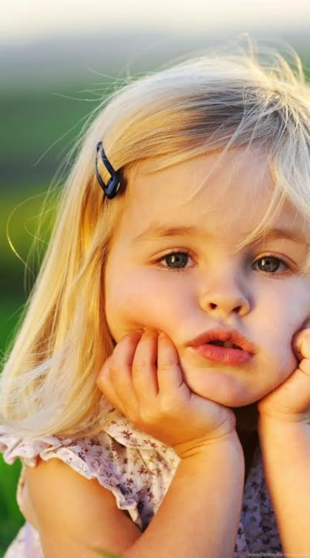 Cute baby looks you