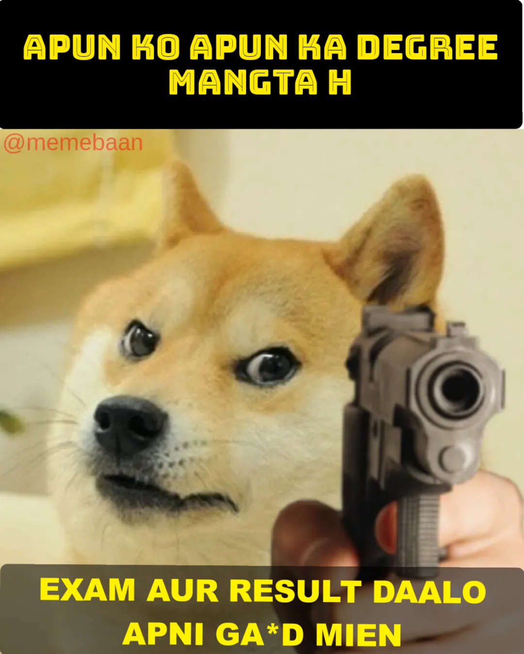 Degree chahiye bro!