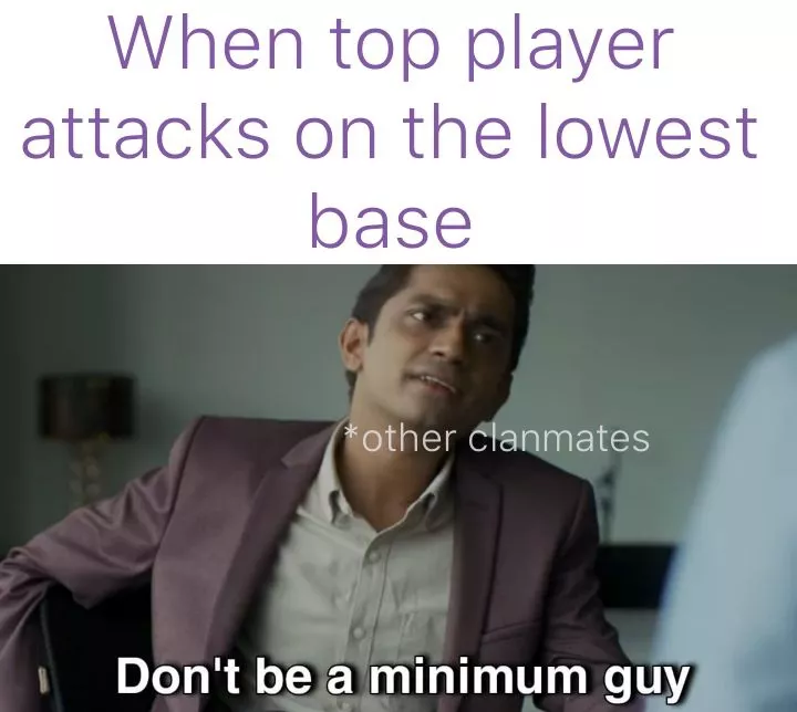 Don't be a minimum guy