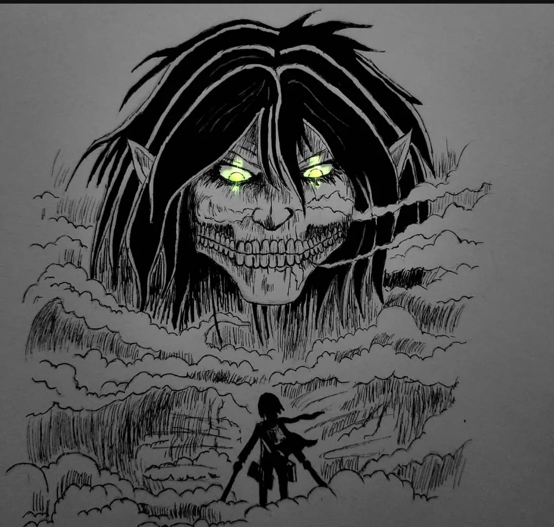 Eren titan form