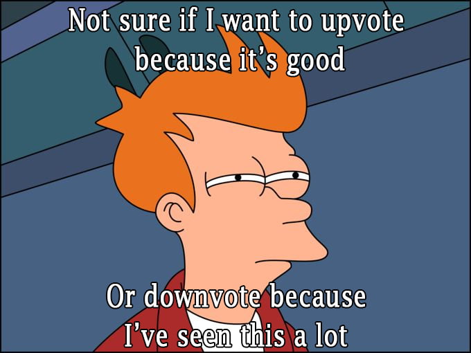 Especially when the post is trashing something hateful, you feel guilty downvoting that.
