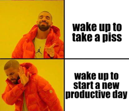 Every morning