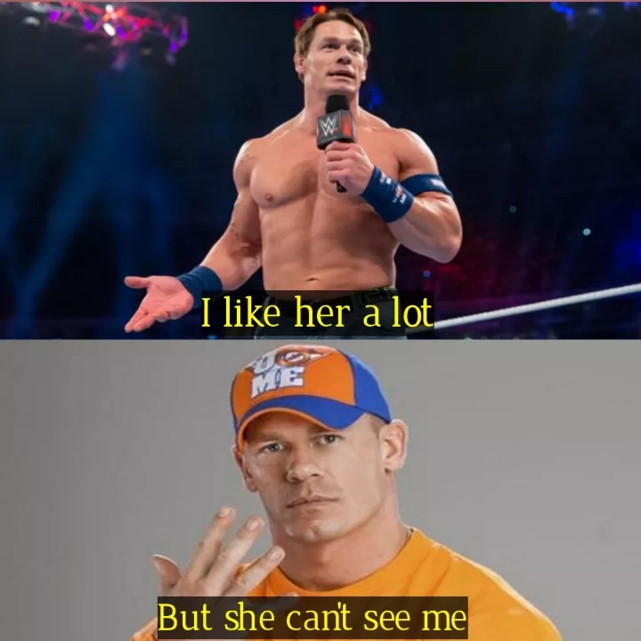 Felling sad for John Cena