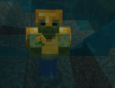 Getting a flower from a zombie , how wholesome is that ?