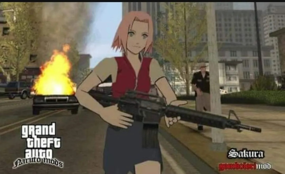 GTA : SAN ANDREAS ~ NARUTO MOD