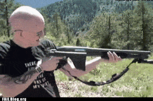 Gunshoot went wrong