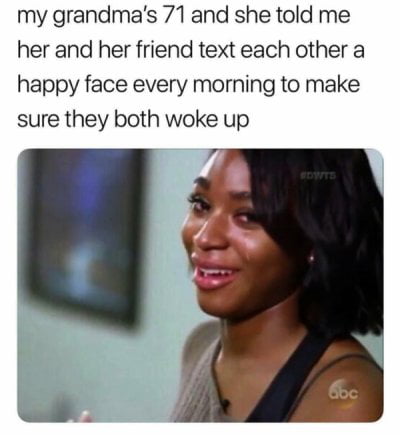 Happy face every morning