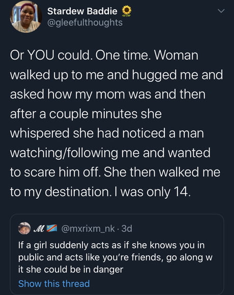 Help each other be safe out there