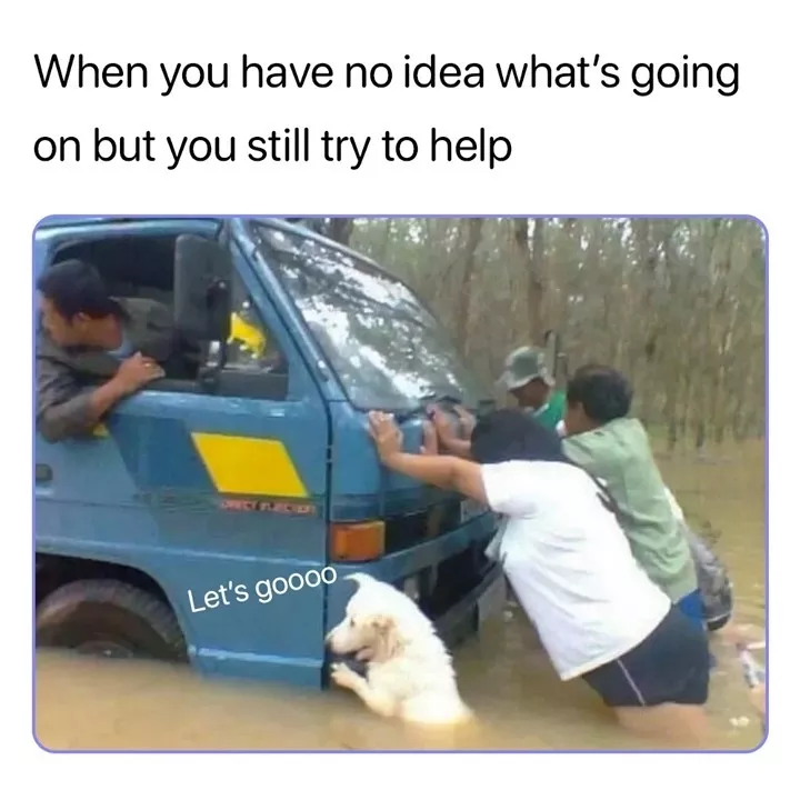 Helping nature...