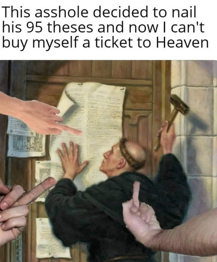 How one man managed to send an entire generation to hell with one easy step