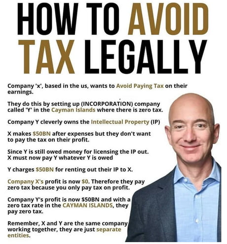 How to avoid paying taxes