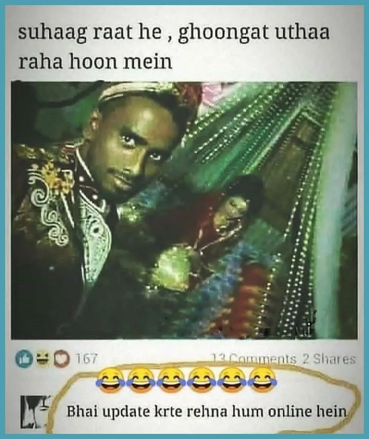 Hum bhi online h😅😅