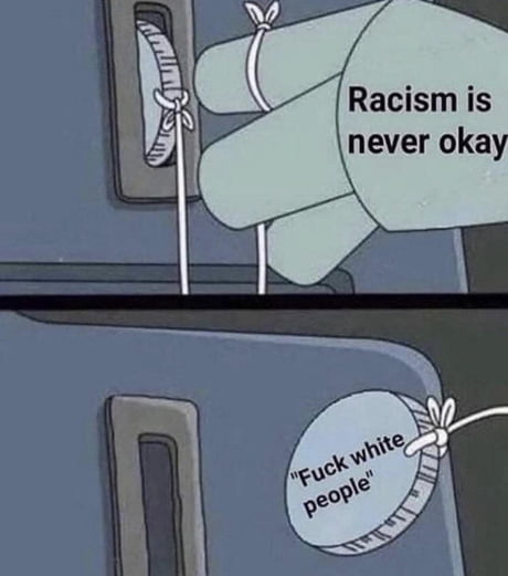 It&#039;s a double standard and also racist to the same degree.