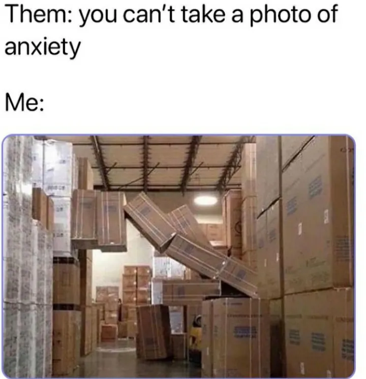 Its a panic attack man!😂