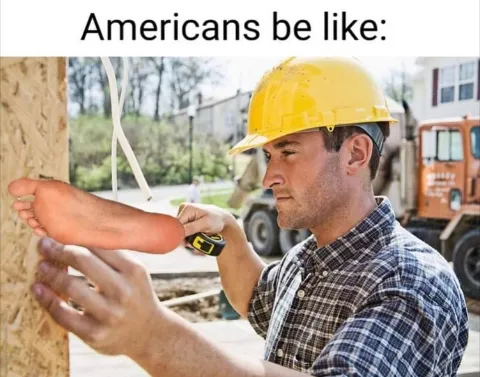 It's one foot