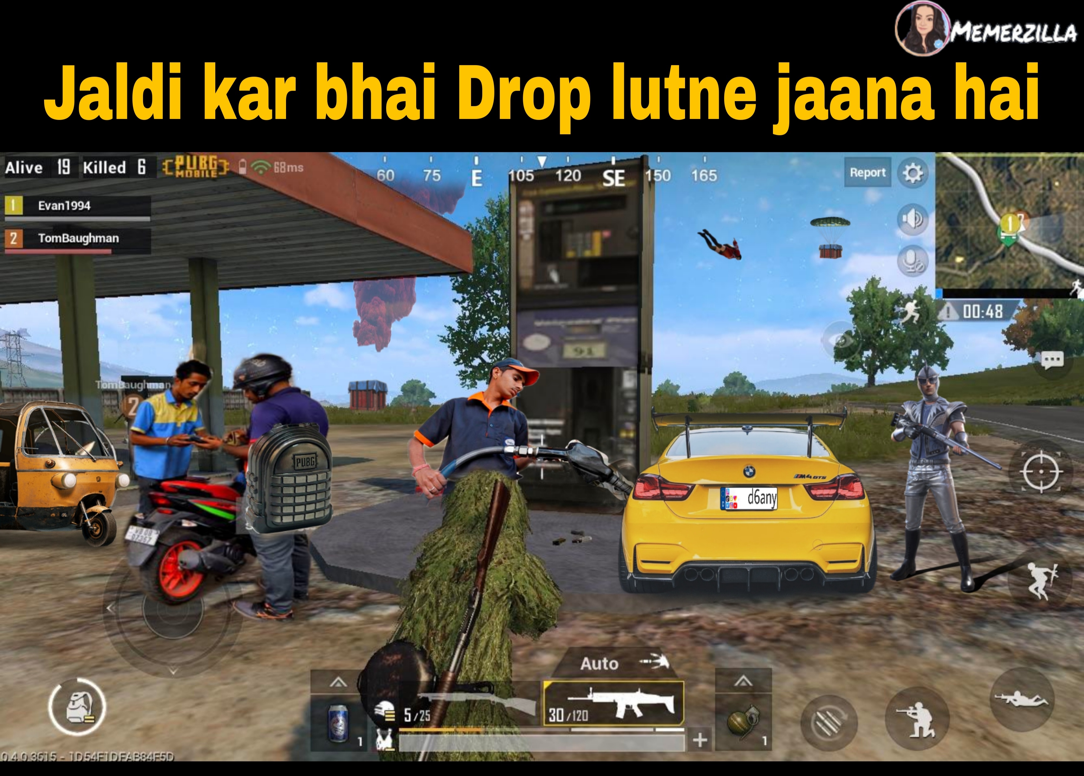 Jaldi kar vro drop lootne jana hai