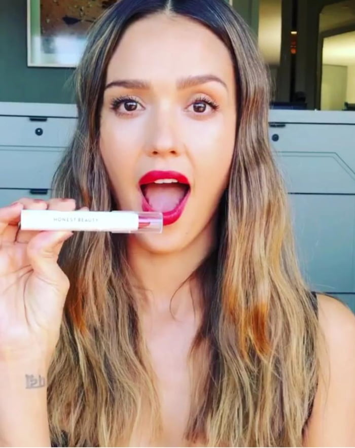 Jessica alba lush red ips