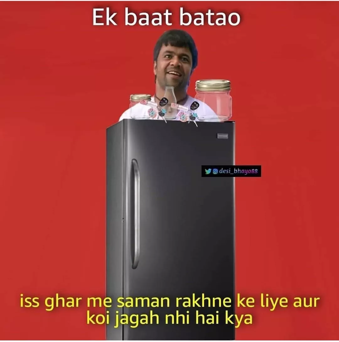 Le freeze bhya 😂😂