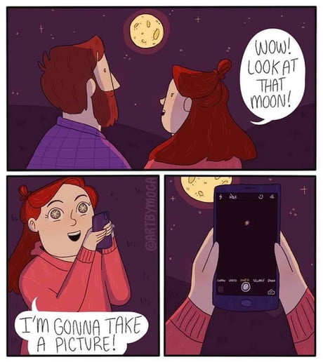 Looks like a white dot!