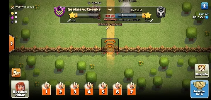 Low network glitch