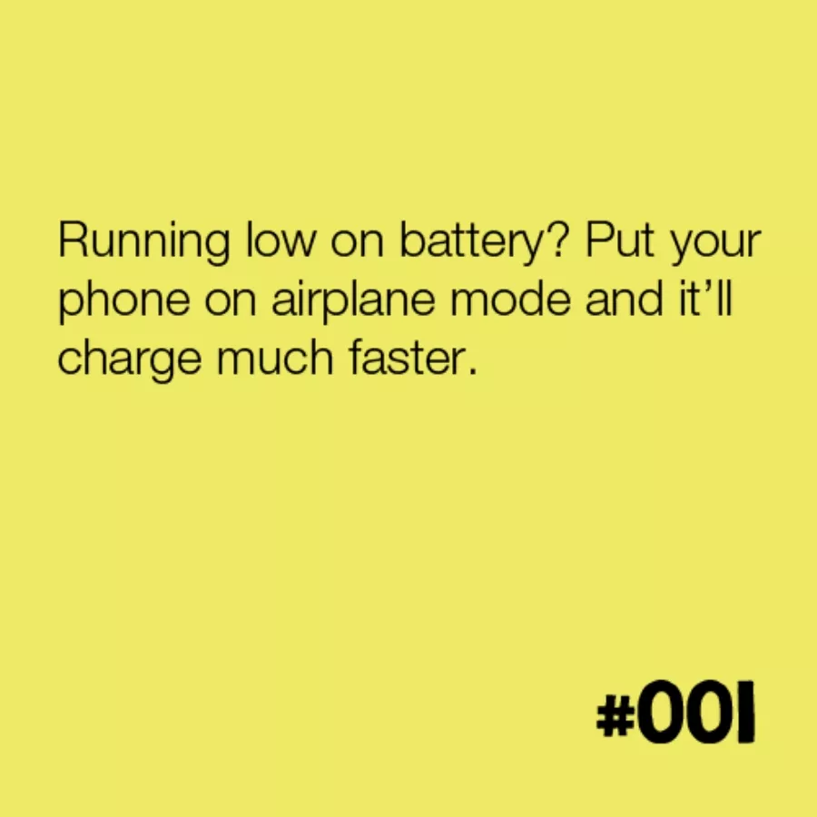 Low on battery?