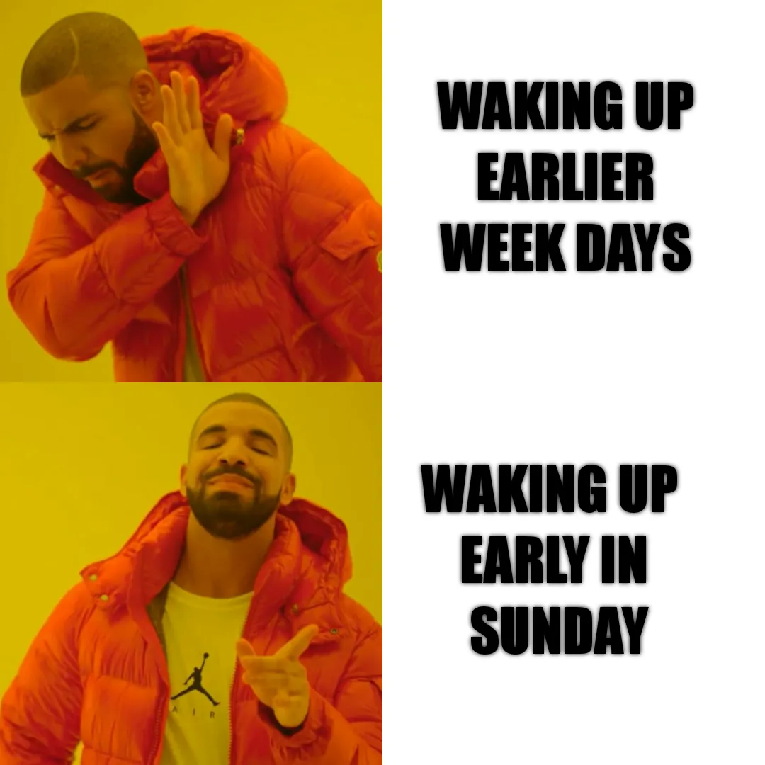 Me Waking up