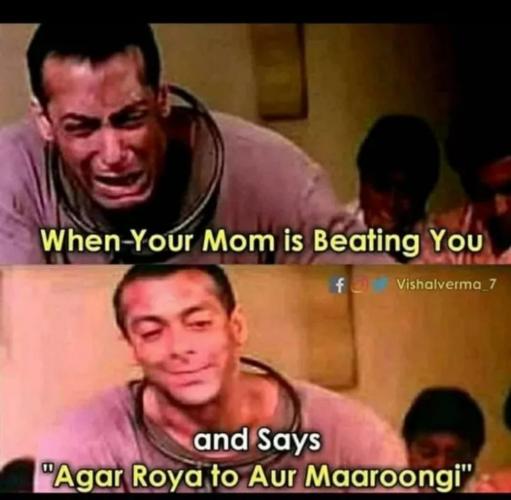 Mom and son
