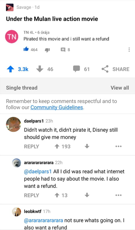 Mulan is that bad