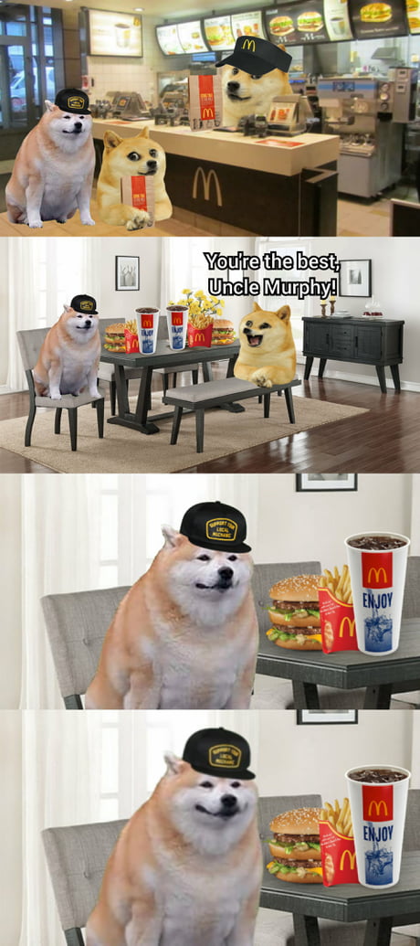 Murphy buys his nephew some McDonald&#039;s.