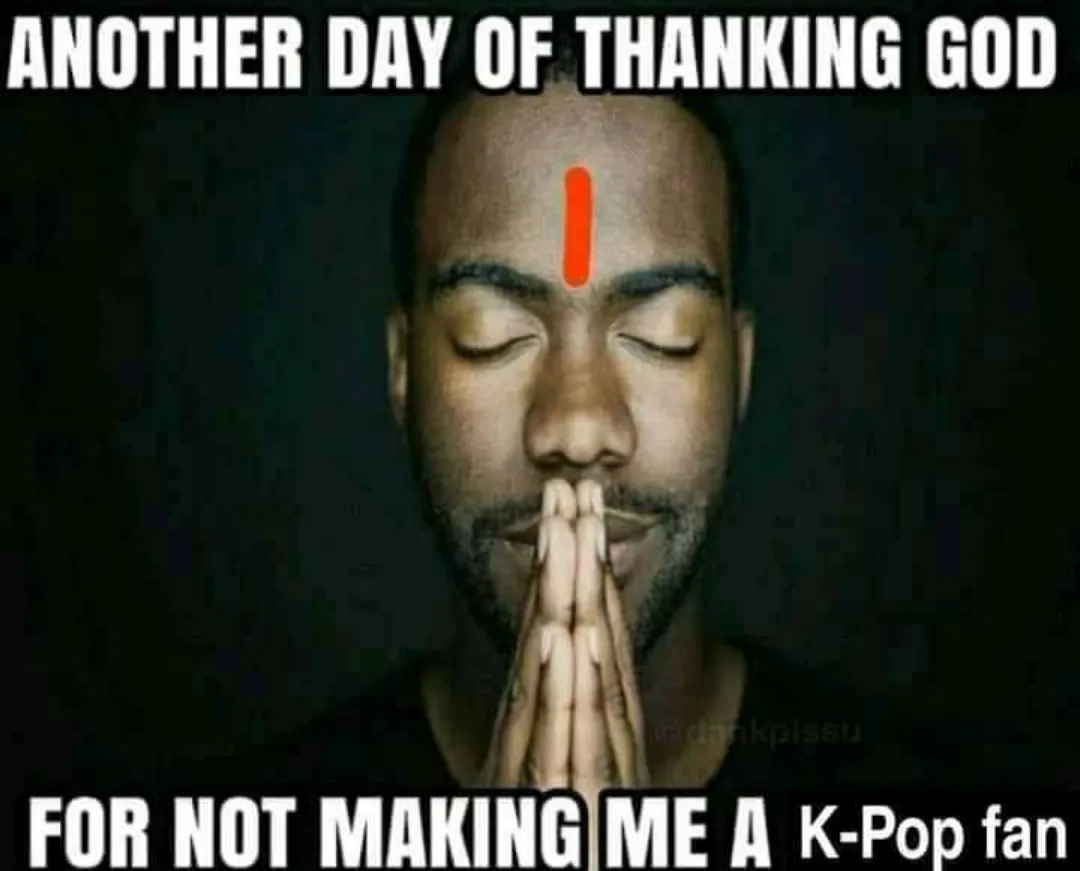 No to k pop