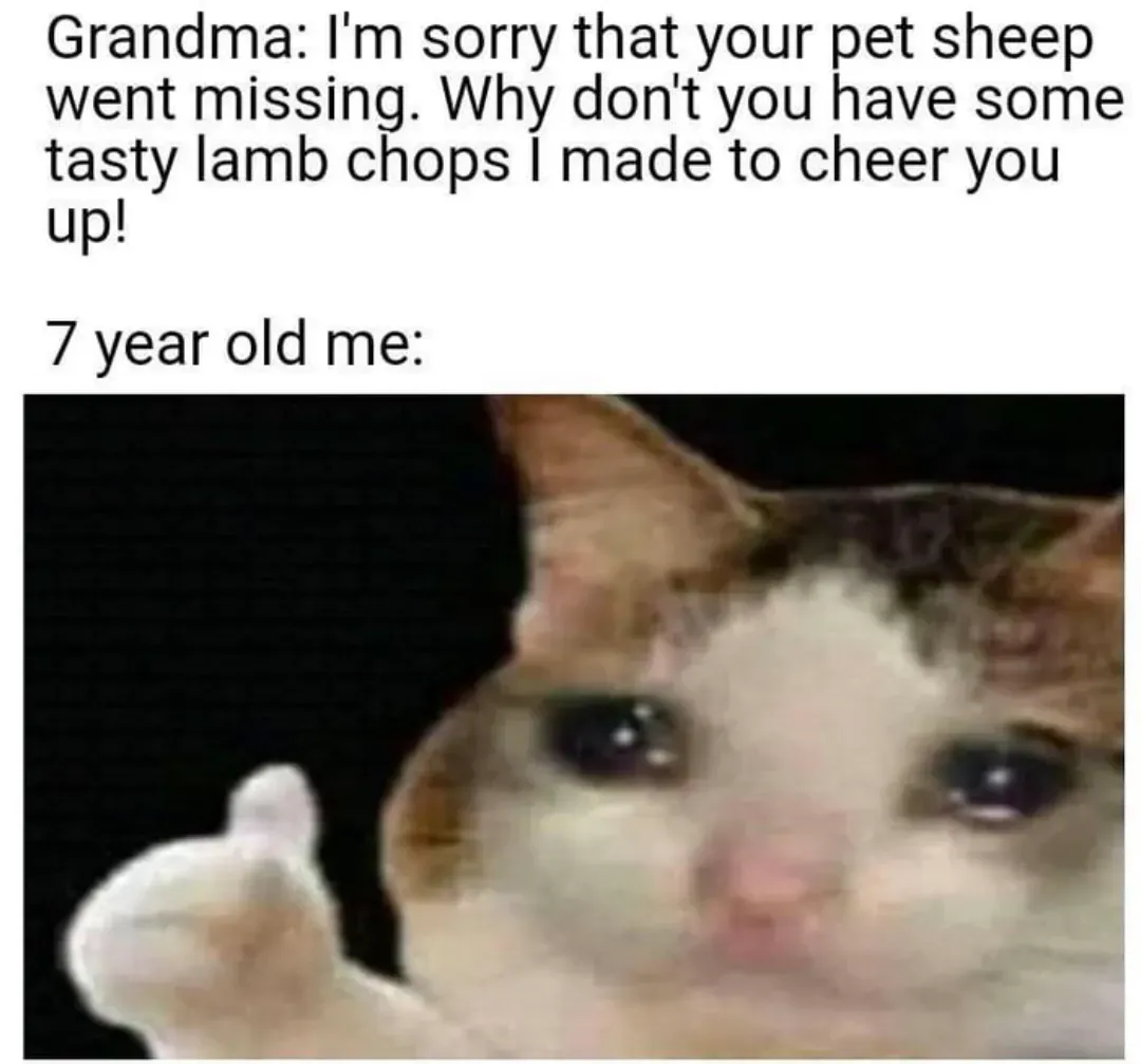 Not me though
