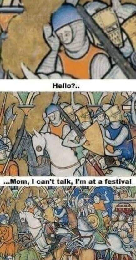 Not now, mom!