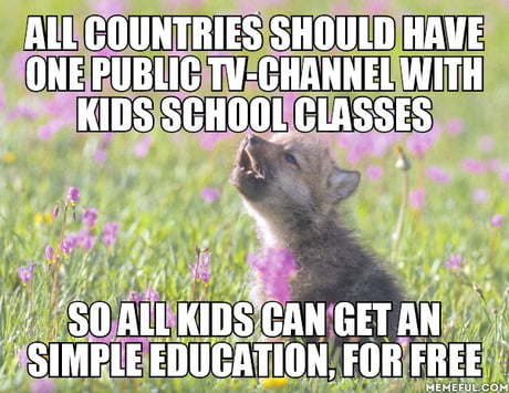 Not only because of corona, but all the time..