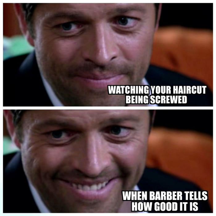 Nothing here. See the pain in his face