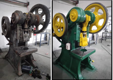 Old pierce of machinery from 30&#039;s I just restored for a local museum. Fully functional also