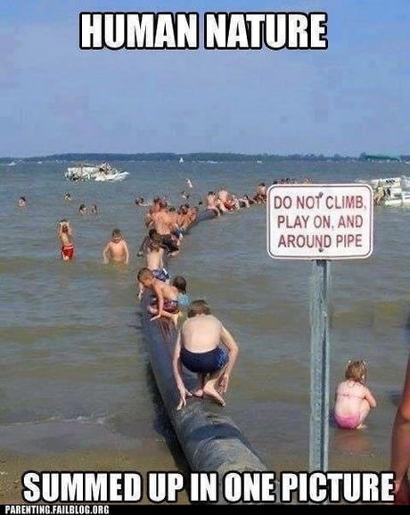 Poor humanity