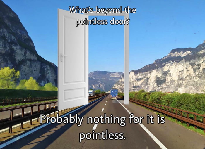 Probably nothing