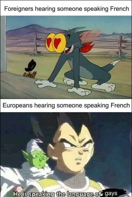"But its the most romantic language"