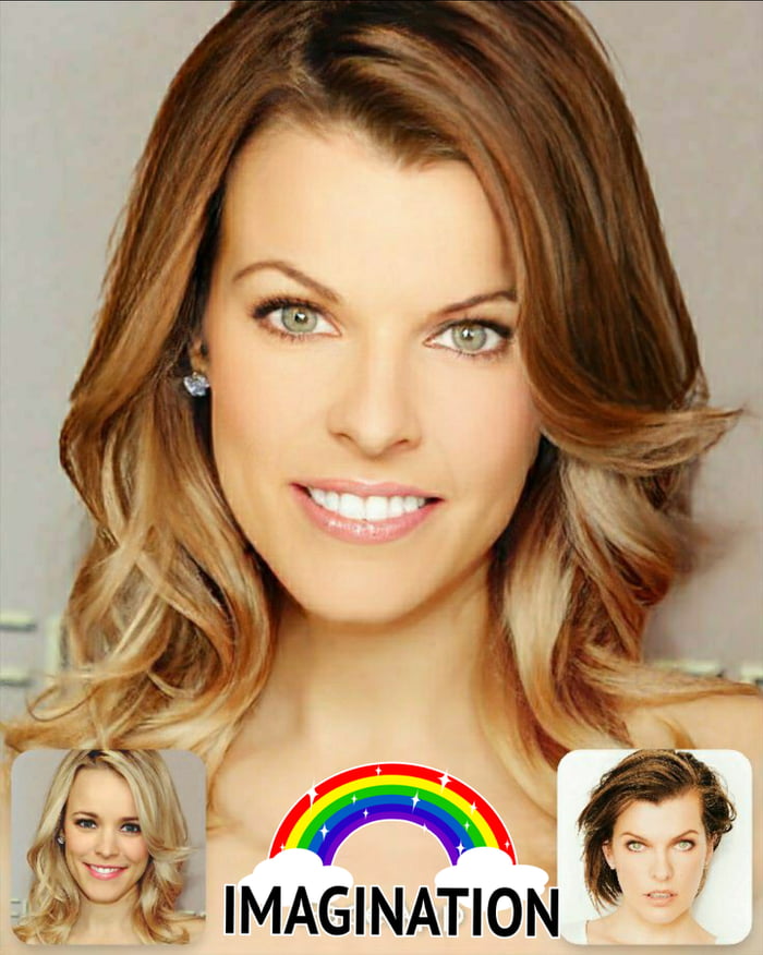 Rachel McAdams and Milla Jovovich. Crazy cool. Works for me lol.